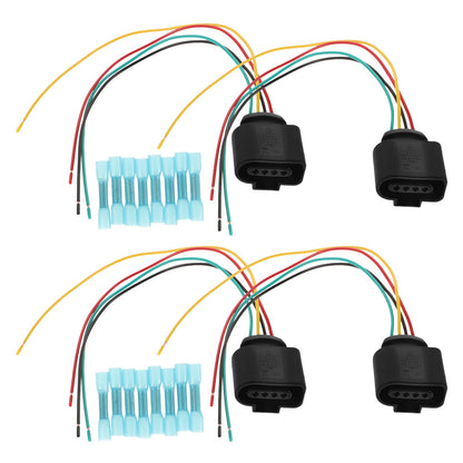 SWETRACE Wiring Connectors Automotive 4Pcs Ignition Coil Wire Harness Abs Black For Enhanced Performance V1189-LWWAL-20260327-03783