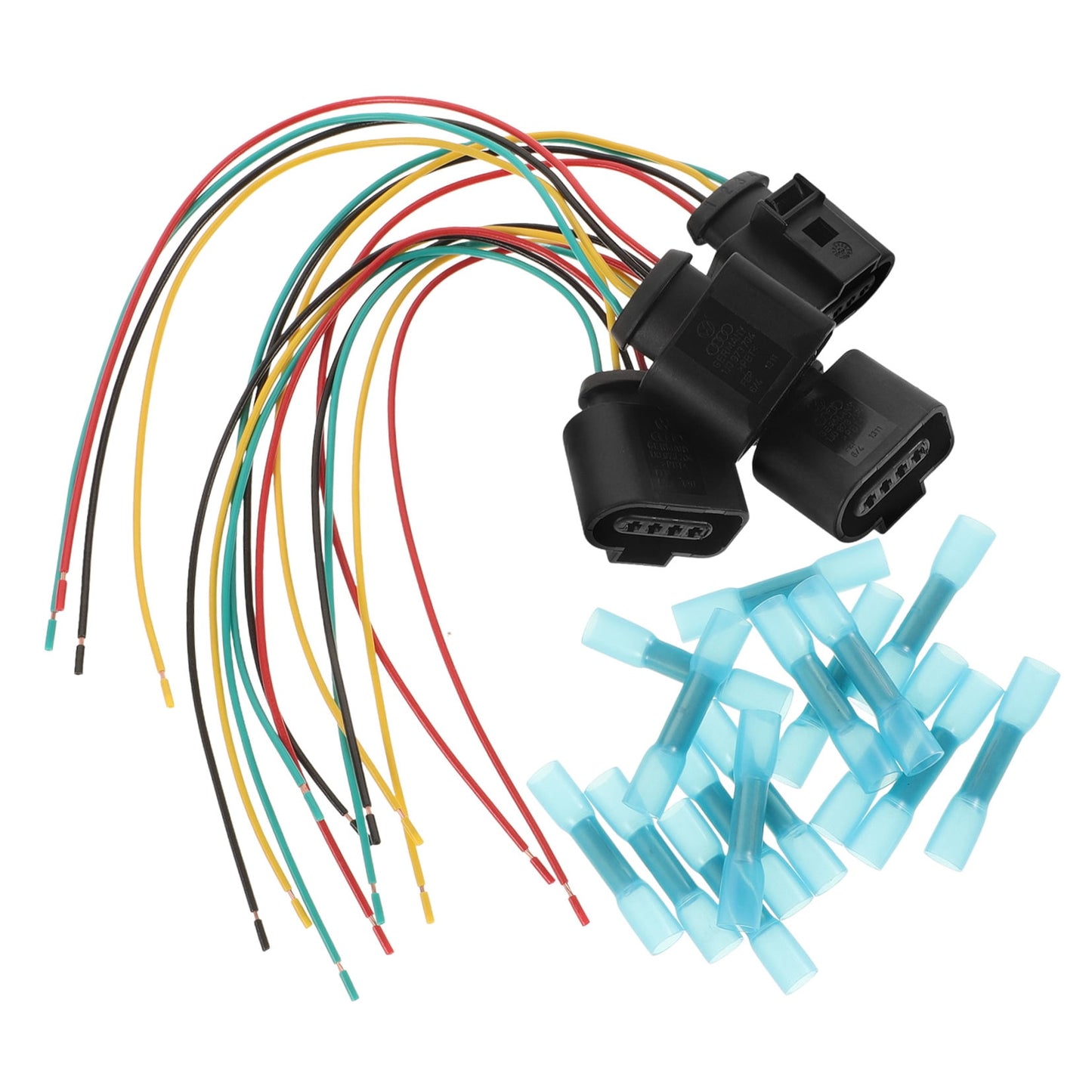 SWETRACE Wiring Connectors Automotive 4Pcs Ignition Coil Wire Harness Abs Black For Enhanced Performance V1189-LWWAL-20260327-03783