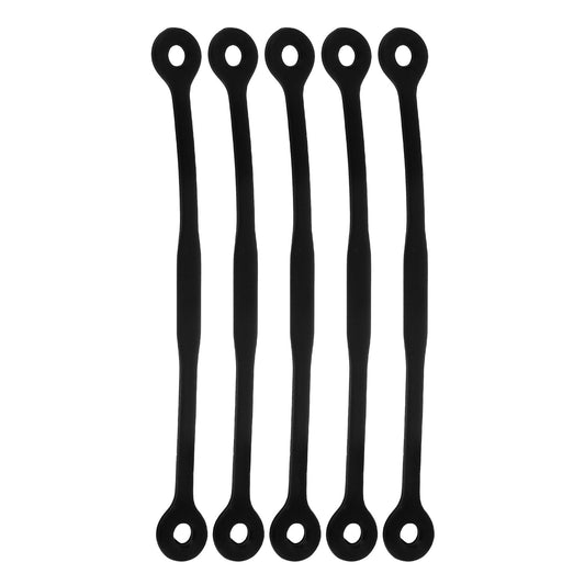 SWETRACE Tennis Racquet Dampeners Black 5Pcs 4.7x0.4x0.4In V1189-LWWAL-20260327-03785