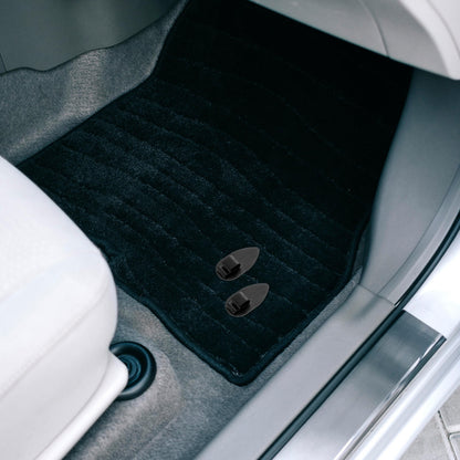 SWETRACE 10Pcs Car Floor Mat Clips Black Plastic for Vehicle Supply and Safety V1189-LWWAL-20260327-03788
