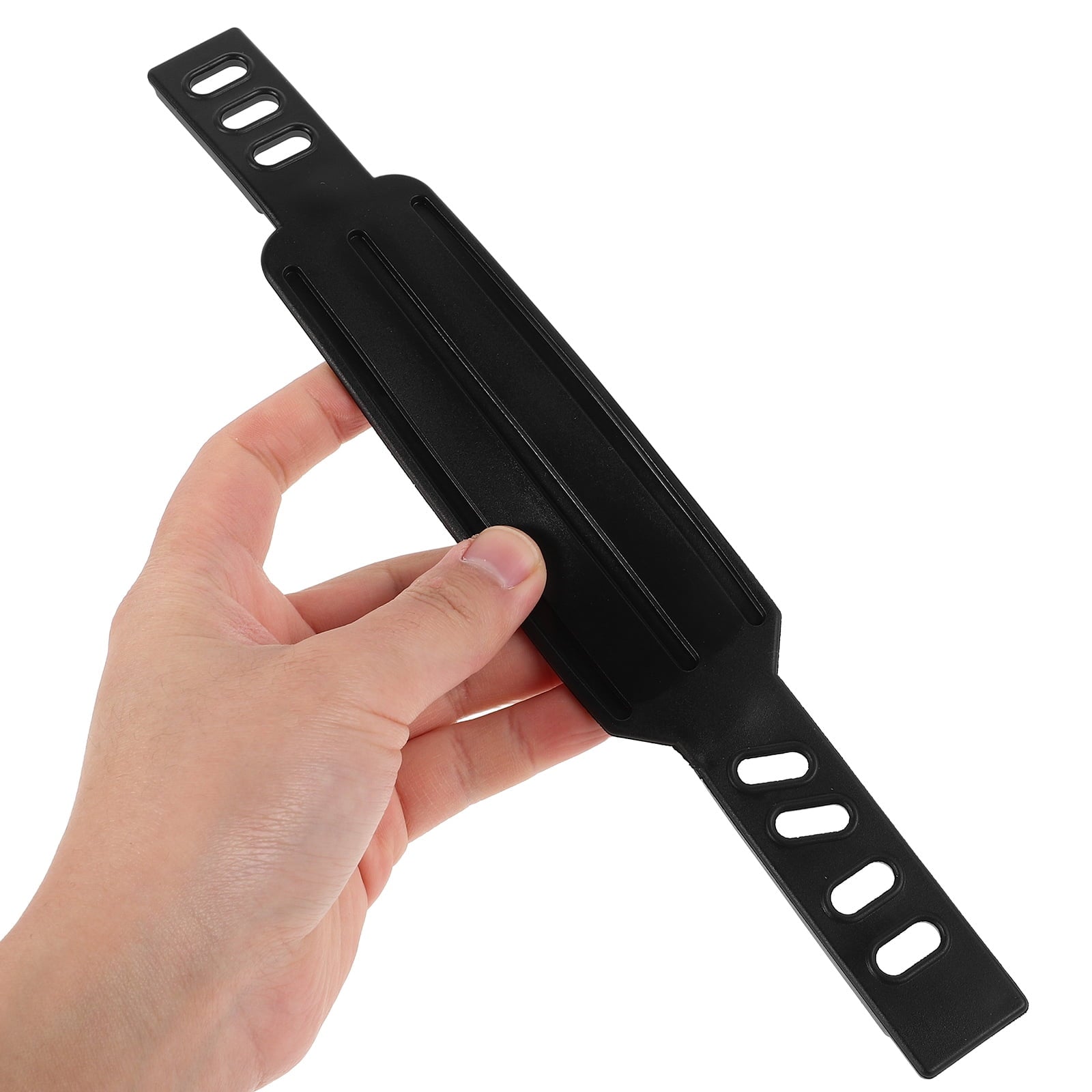 SWETRACE Rowing Machine Foot Straps Exercise Bike Pedal Straps Black 2Pcs Adjustable Design V1189-LWWAL-20260327-03789