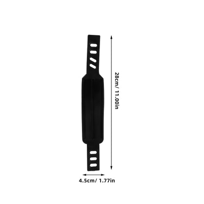 SWETRACE Rowing Machine Foot Straps Exercise Bike Pedal Straps Black 2Pcs Adjustable Design V1189-LWWAL-20260327-03789