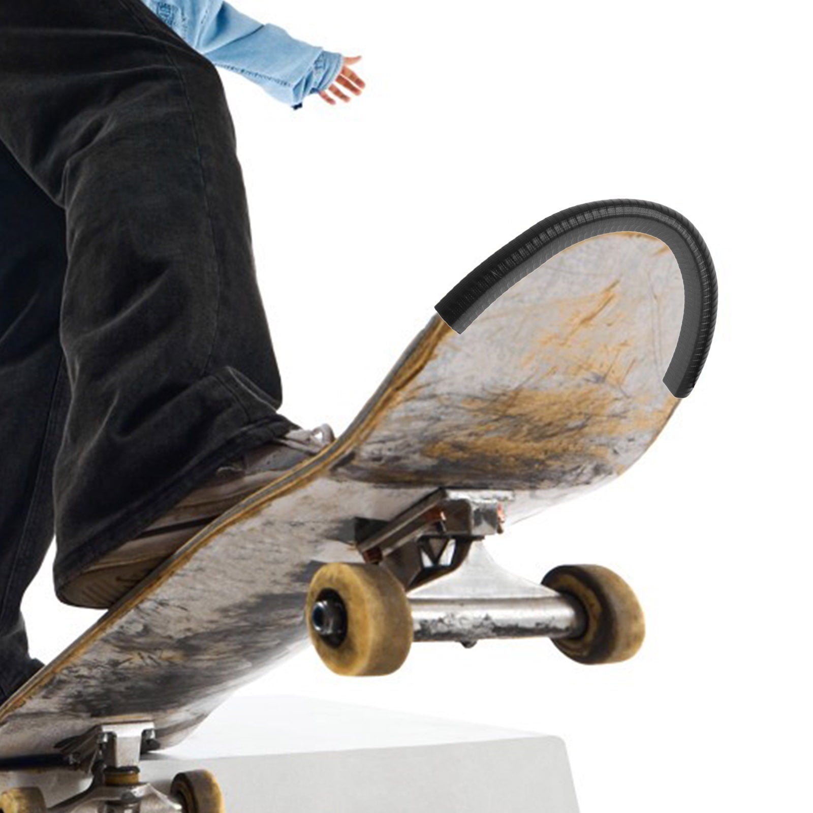 SWETRACE 1 Pair Silicone Skateboard Deck Guards Impact Protection and Edge Guard 35Cm V1189-LWWAL-20260327-03790