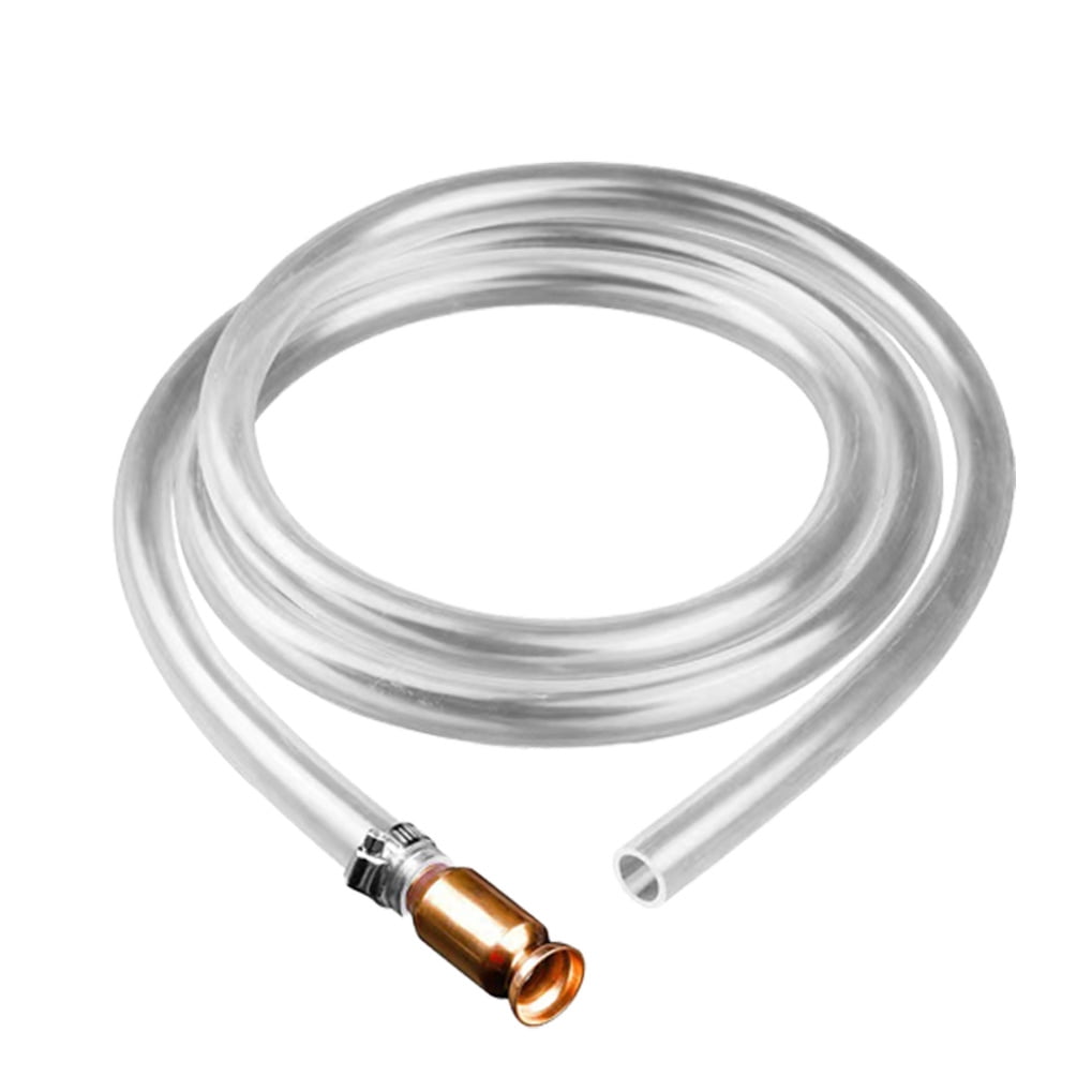 SWETRACE 1Pack Multi Color Gas Siphon Hose For Oil Change Fluid Transfer Emergency Use 157.20X0.59X0.59In V1189-LWWAL-20260327-03792