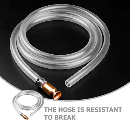 SWETRACE 1Pack Multi Color Gas Siphon Hose For Oil Change Fluid Transfer Emergency Use 157.20X0.59X0.59In V1189-LWWAL-20260327-03792