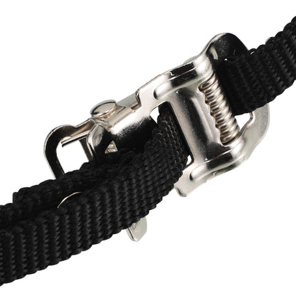 SWETRACE 2Pcs Bike Pedal Toe Cages And Straps Black for Secure Installation V1189-LWWAL-20260327-03797