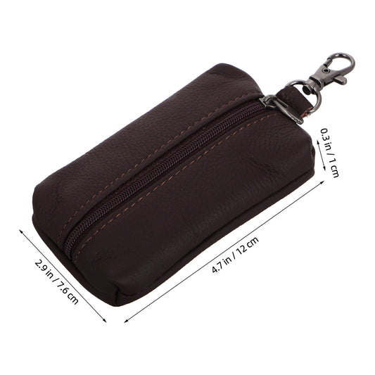 SWETRACE 1Pcs Keychain Card Holder Key Case Wallet with Wristlet and Coin Organizer for Men and Women V1189-LWWAL-20260327-03798