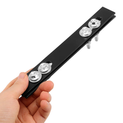 SWETRACE 2Pcs Sleek Design Rack Mounting Plates for Top Case Hardware Motorcycle 18.00X2.50X0.20cm V1189-LWWAL-20260327-03801