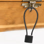 SWETRACE Bicycle Lock Cable Lock Steel Wire Black 1Pcs 5.9X2.5X0.8In V1189-LWWAL-20260327-03802