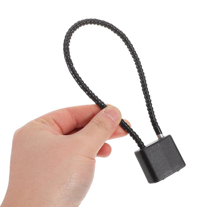 SWETRACE Bicycle Lock Cable Lock Steel Wire Black 1Pcs 5.9X2.5X0.8In V1189-LWWAL-20260327-03802