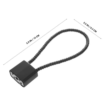 SWETRACE Bicycle Lock Cable Lock Steel Wire Black 1Pcs 5.9X2.5X0.8In V1189-LWWAL-20260327-03802