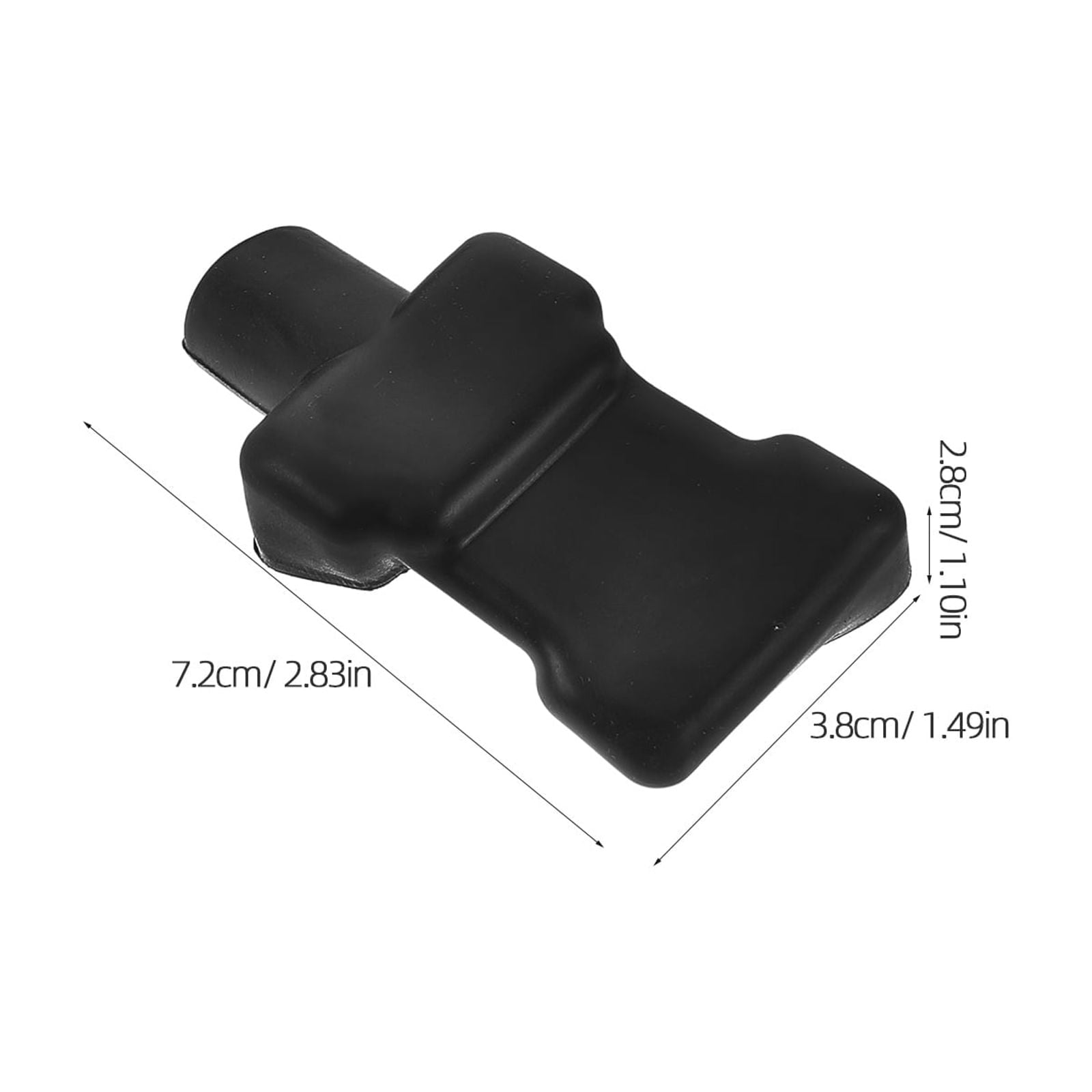 SWETRACE 2Pcs Battery Terminal Cover Plastic Insulation Safety for Car Battery Terminals 2.8x3.8x7.2in V1189-LWWAL-20260327-03804