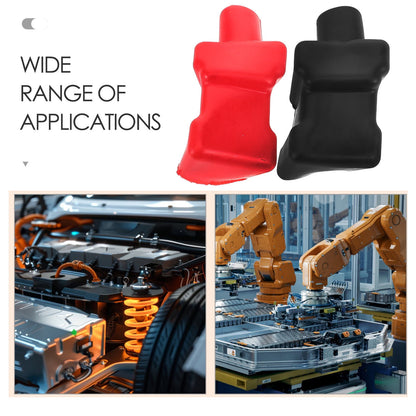 SWETRACE 2Pcs Battery Terminal Cover Plastic Insulation Safety for Car Battery Terminals 2.8x3.8x7.2in V1189-LWWAL-20260327-03804