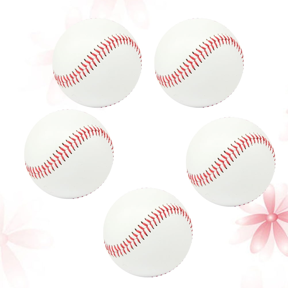 SWETRACE Exercise Baseball Training Balls Rubber 5 Pcs Indoor and Outdoor Practice V1189-LWWAL-20260327-03809