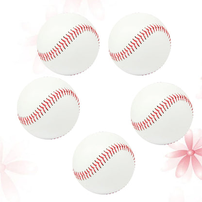 SWETRACE Exercise Baseball Training Balls Rubber 5 Pcs Indoor and Outdoor Practice V1189-LWWAL-20260327-03809