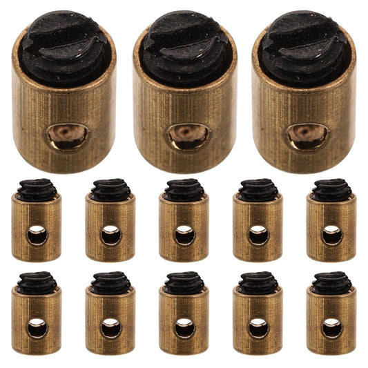 SWETRACE Cable Nipples Barrel Clamp for Throttle Control Throttle Cable Clamp Golden Metal 20pcs V1189-LWWAL-20260327-03818