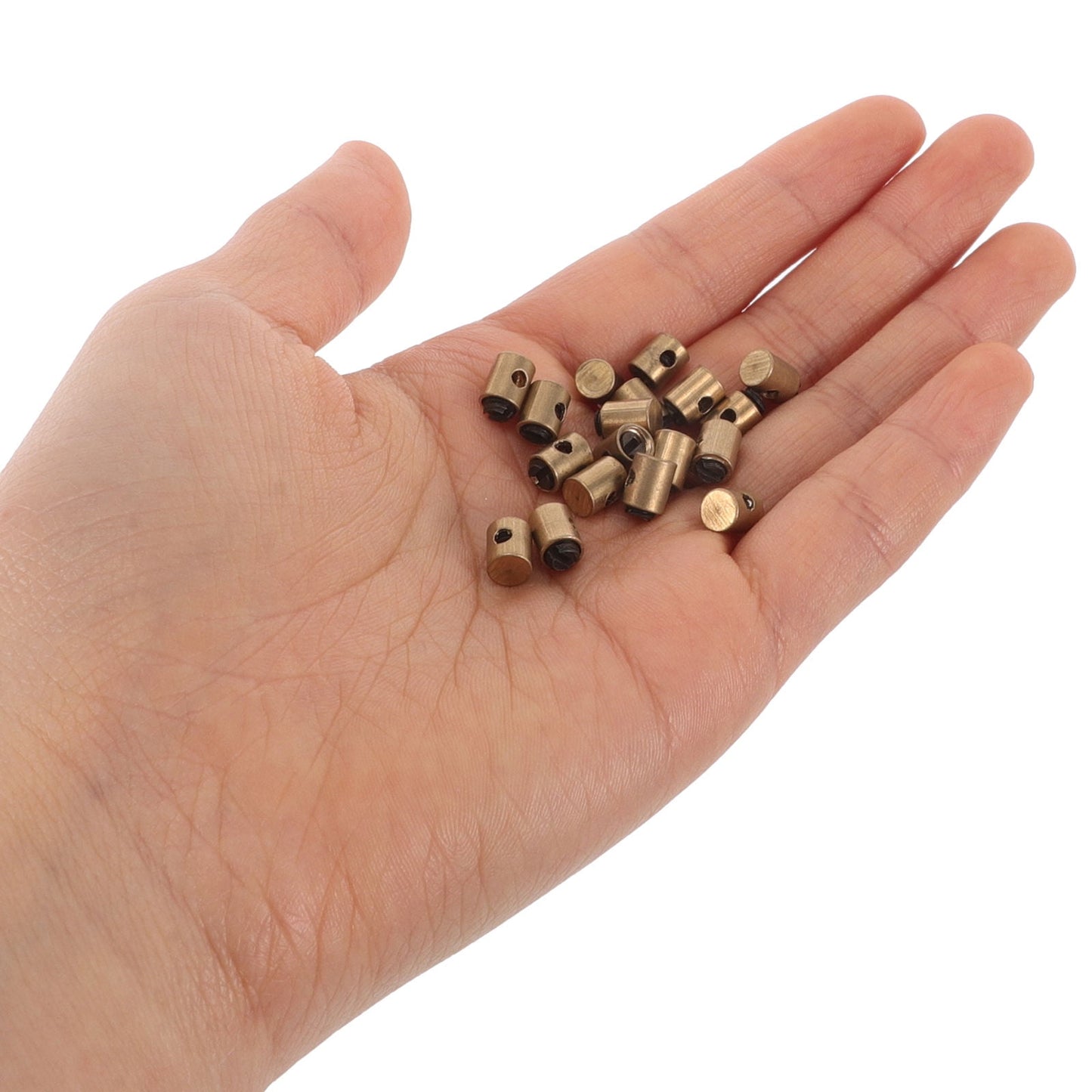 SWETRACE Cable Nipples Barrel Clamp for Throttle Control Throttle Cable Clamp Golden Metal 20pcs V1189-LWWAL-20260327-03818