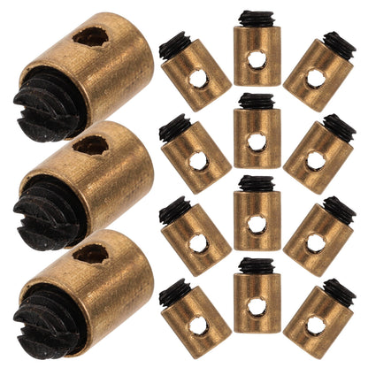 SWETRACE Cable Nipples Barrel Clamp for Throttle Control Throttle Cable Clamp Golden Metal 20pcs V1189-LWWAL-20260327-03818