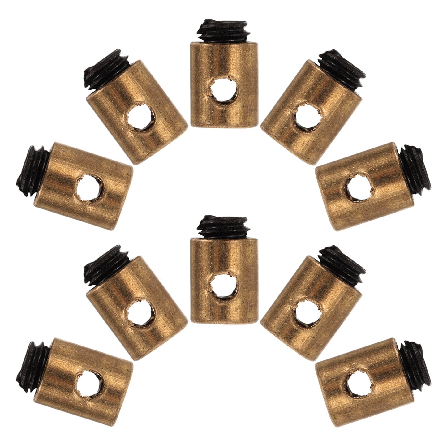 SWETRACE Cable Nipples Barrel Clamp for Throttle Control Throttle Cable Clamp Golden Metal 20pcs V1189-LWWAL-20260327-03818