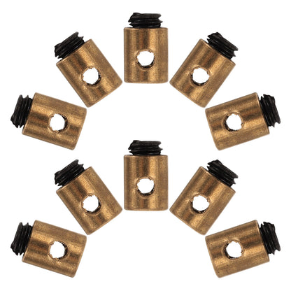 SWETRACE Cable Nipples Barrel Clamp for Throttle Control Throttle Cable Clamp Golden Metal 20pcs V1189-LWWAL-20260327-03818
