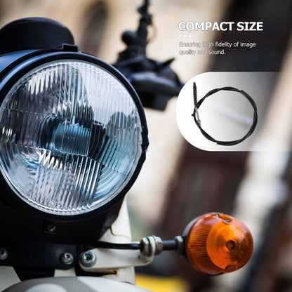 SWETRACE 1Pack Motorcycle Clutch Cable Extension Part Black PVC for ATV Scooter V1189-LWWAL-20260327-03823