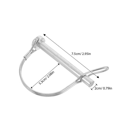 SWETRACE Hitch Lock Pin Travel Trailer Hitch Cotter Pin Stainless Steel Silver 1Set V1189-LWWAL-20260327-03824