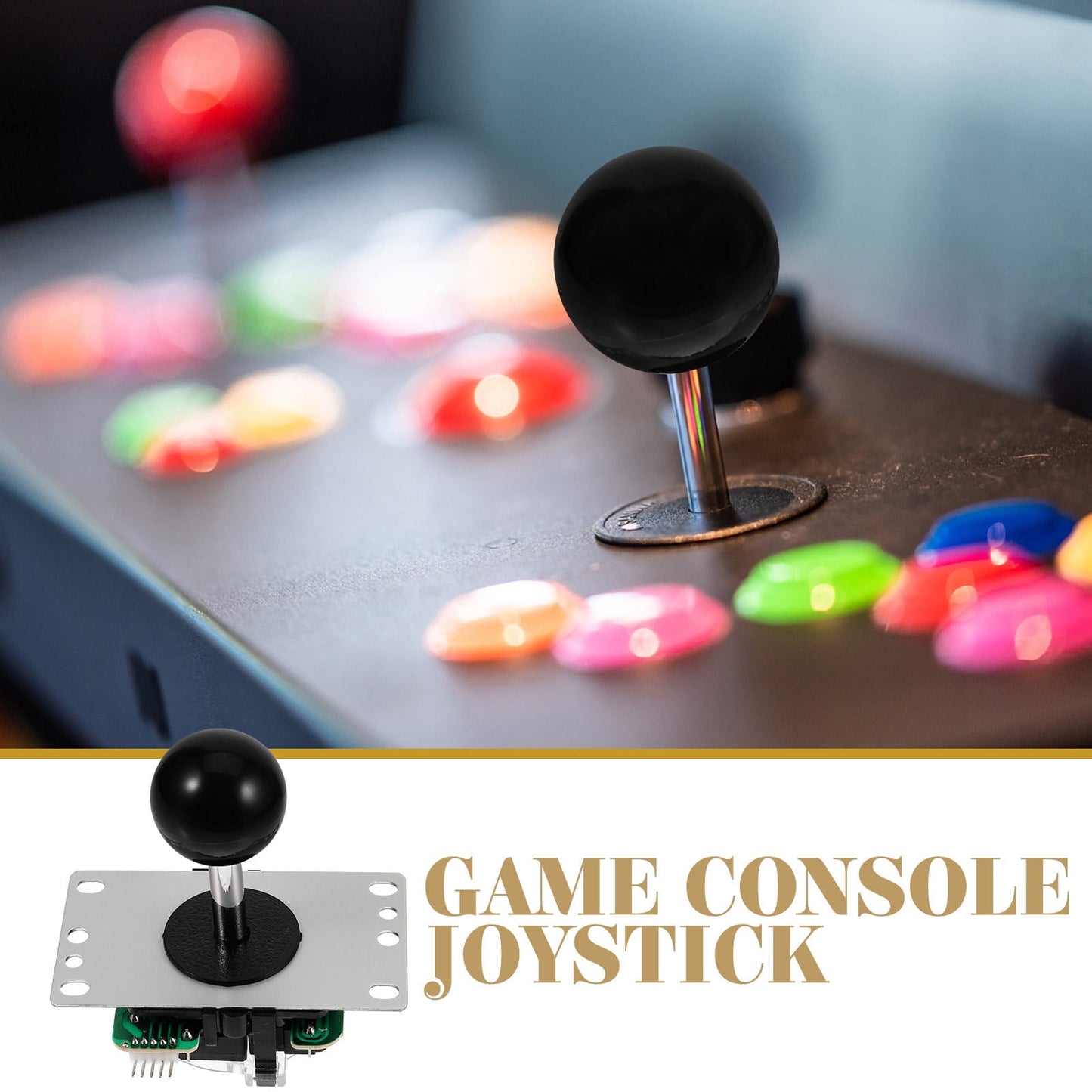 SWETRACE 1 Set Reusable Joystick Micro Switch Control for Gaming Arcade Use Black Color V1189-LWWAL-20260327-03825