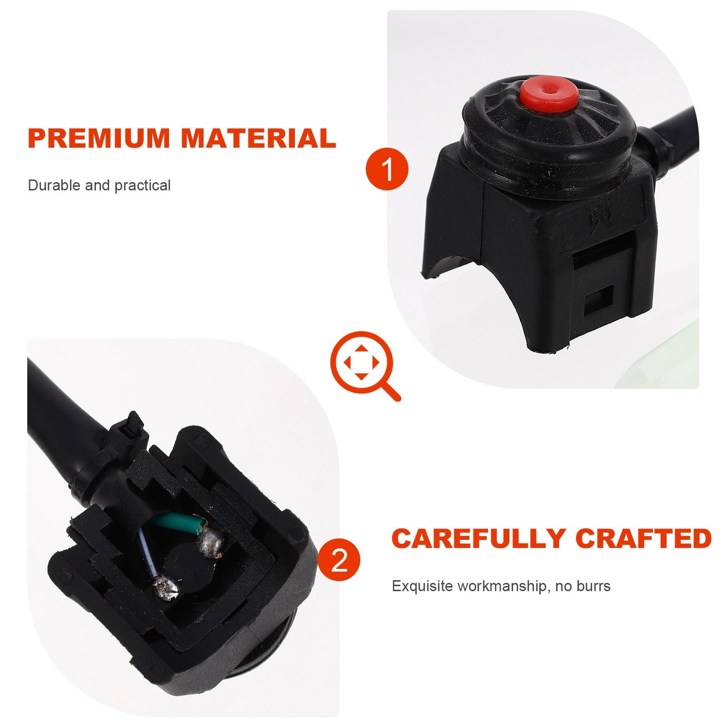 SWETRACE 1Pcs Motorcycle Kill Switch Ignition Start Function Handlebar Joint Button for ATV Use V1189-LWWAL-20260327-03827
