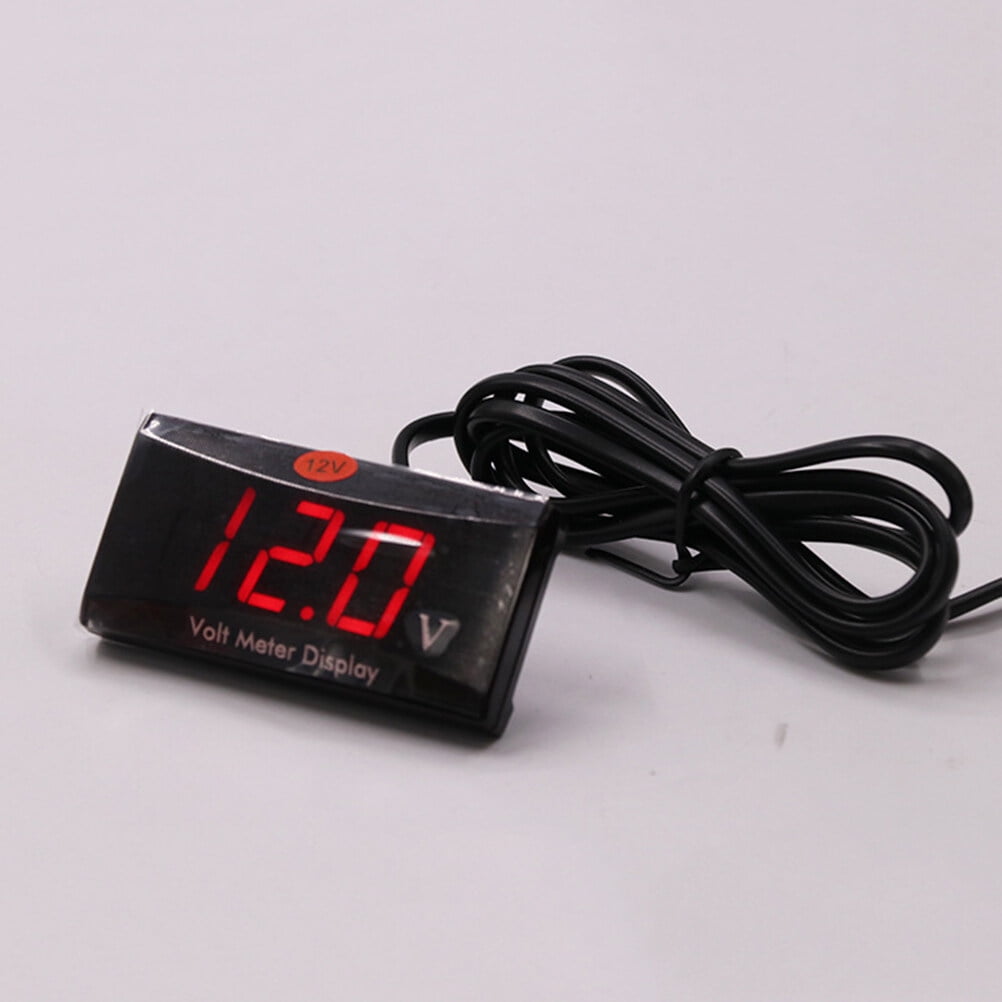 SWETRACE Red Led Voltmeter 12V 1Pack For Car And Motorcycle With Low Power Consumption And Anti-Frost Features V1189-LWWAL-20260327-03829
