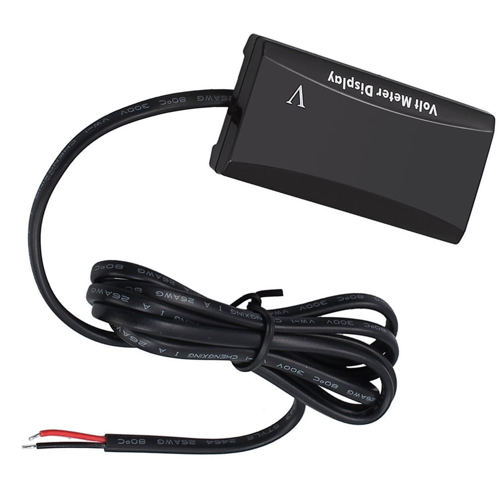 SWETRACE Red Led Voltmeter 12V 1Pack For Car And Motorcycle With Low Power Consumption And Anti-Frost Features V1189-LWWAL-20260327-03829