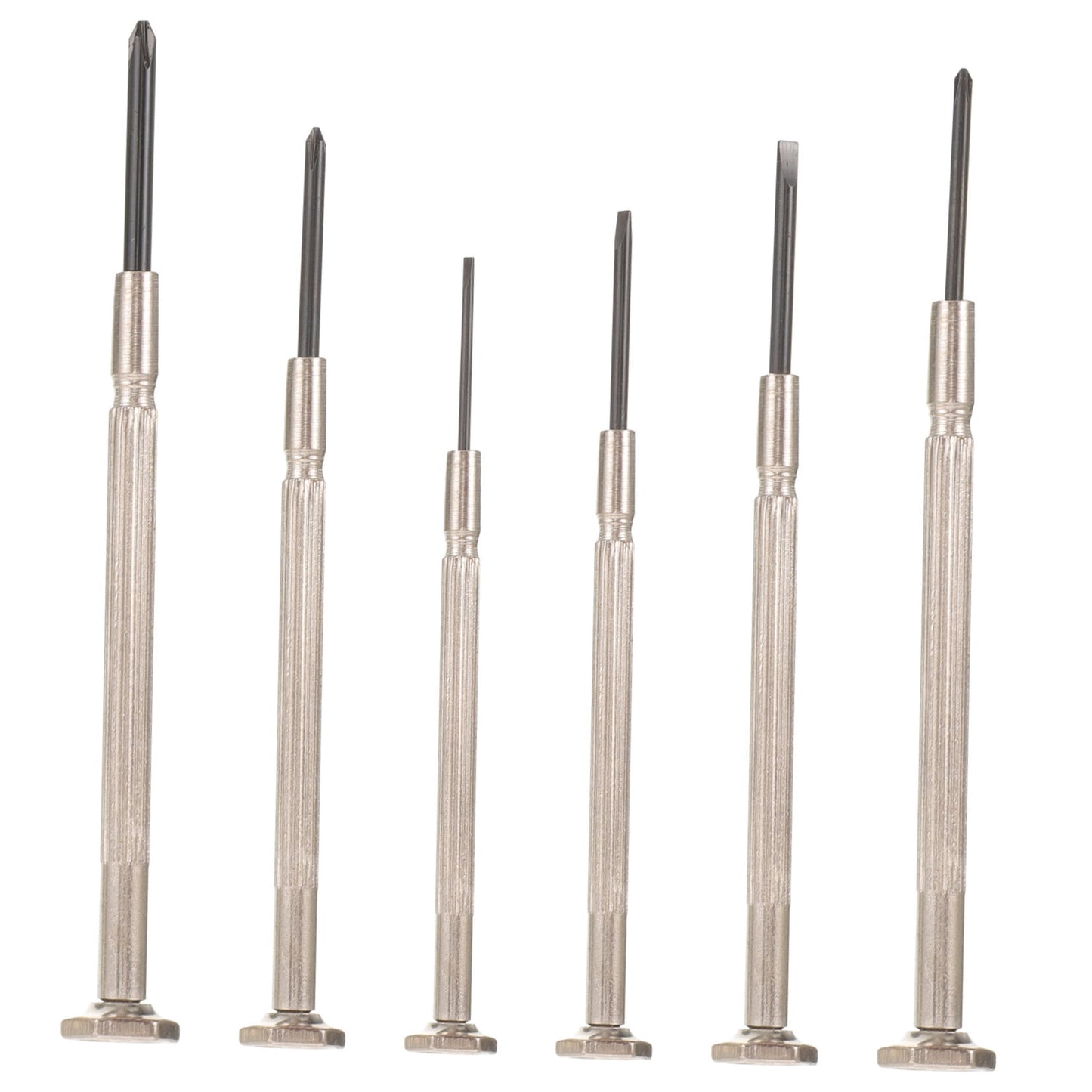 SWETRACE 6Pcs Precision Tool Kit Mini Repair Tool Carbon Steel Screwdrivers Watch And Clock Repair Silver V1189-LWWAL-20260327-03844