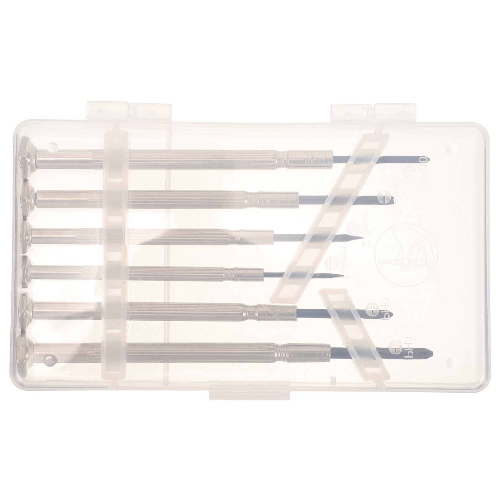 SWETRACE 6Pcs Precision Tool Kit Mini Repair Tool Carbon Steel Screwdrivers Watch And Clock Repair Silver V1189-LWWAL-20260327-03844