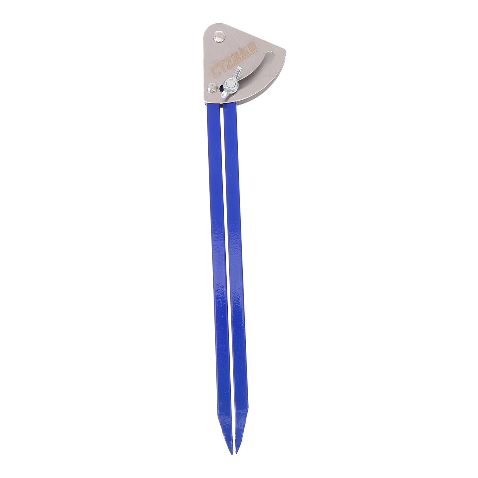 SWETRACE 1Pcs Blue Parallel Marking Gauge Tool Steel for Woodworking 9.8x2in V1189-LWWAL-20260327-03847