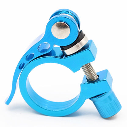 SWETRACE Durable Blue Bike Seatpost Clamp 1Pack for Cycling Quick Release V1189-LWWAL-20260327-03849