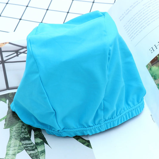 SWETRACE 2Pcs Swim Cap for Long Hair Polyester Round Waterproof UV Protection for Adults 11.8x4.7x0.2in V1189-LWWAL-20260327-03850