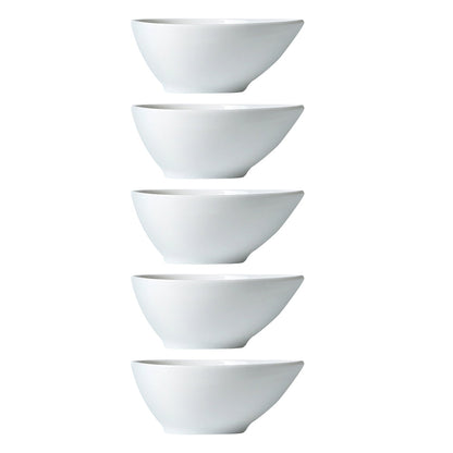 SWETRACE 5Pcs Soy Sauce Bowl Compact Size White for Dining Table Decoration V1189-LWWAL-20260327-03856