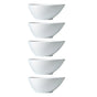 SWETRACE 5Pcs Soy Sauce Bowl Compact Size White for Dining Table Decoration V1189-LWWAL-20260327-03856