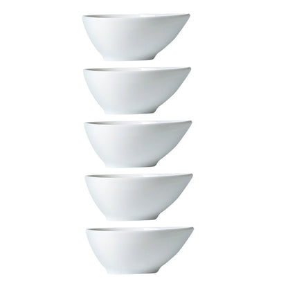 SWETRACE 5Pcs Soy Sauce Bowl Compact Size White for Dining Table Decoration V1189-LWWAL-20260327-03856