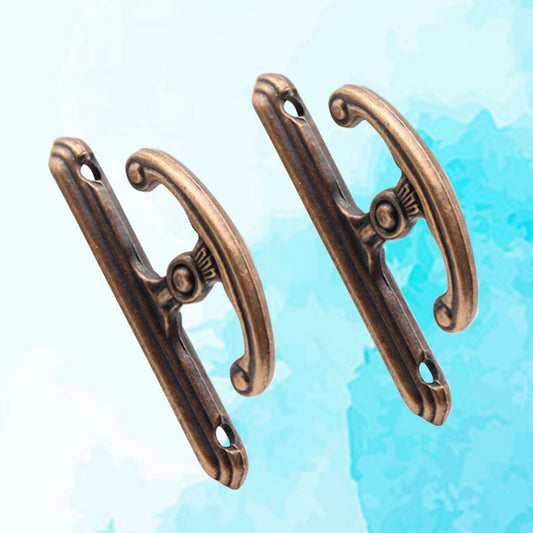 SWETRACE 1 Pair Antique Wall Hooks Alloy Hanging Handbags for Interior Design V1189-LWWAL-20260327-03865