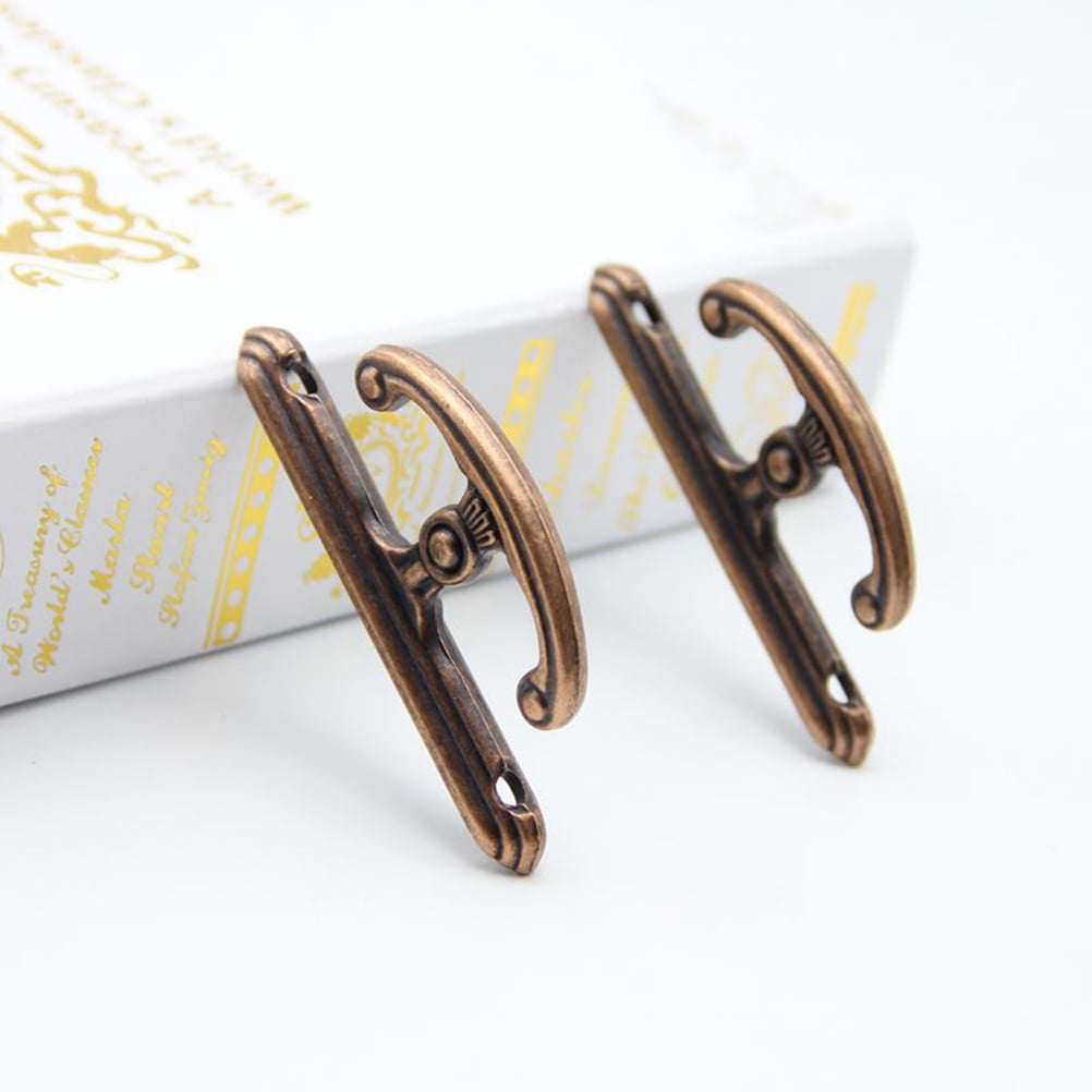 SWETRACE 1 Pair Antique Wall Hooks Alloy Hanging Handbags for Interior Design V1189-LWWAL-20260327-03865