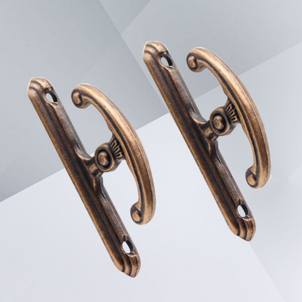 SWETRACE 1 Pair Antique Wall Hooks Alloy Hanging Handbags for Interior Design V1189-LWWAL-20260327-03865