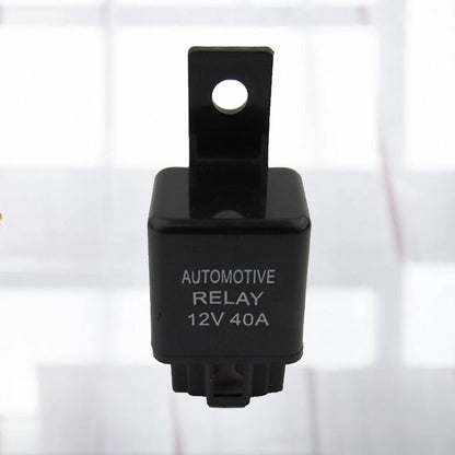 SWETRACE Automotive Relay Car Air Conditioning Relay 12v Dc 9 4 Pin Socket Normally Open Compact Sturdy Black V1189-LWWAL-20260327-03870