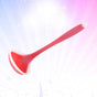 SWETRACE Silicone Soup Ladle Non Stick Kitchen Spoon For And Serving Red V1189-LWWAL-20260327-03873