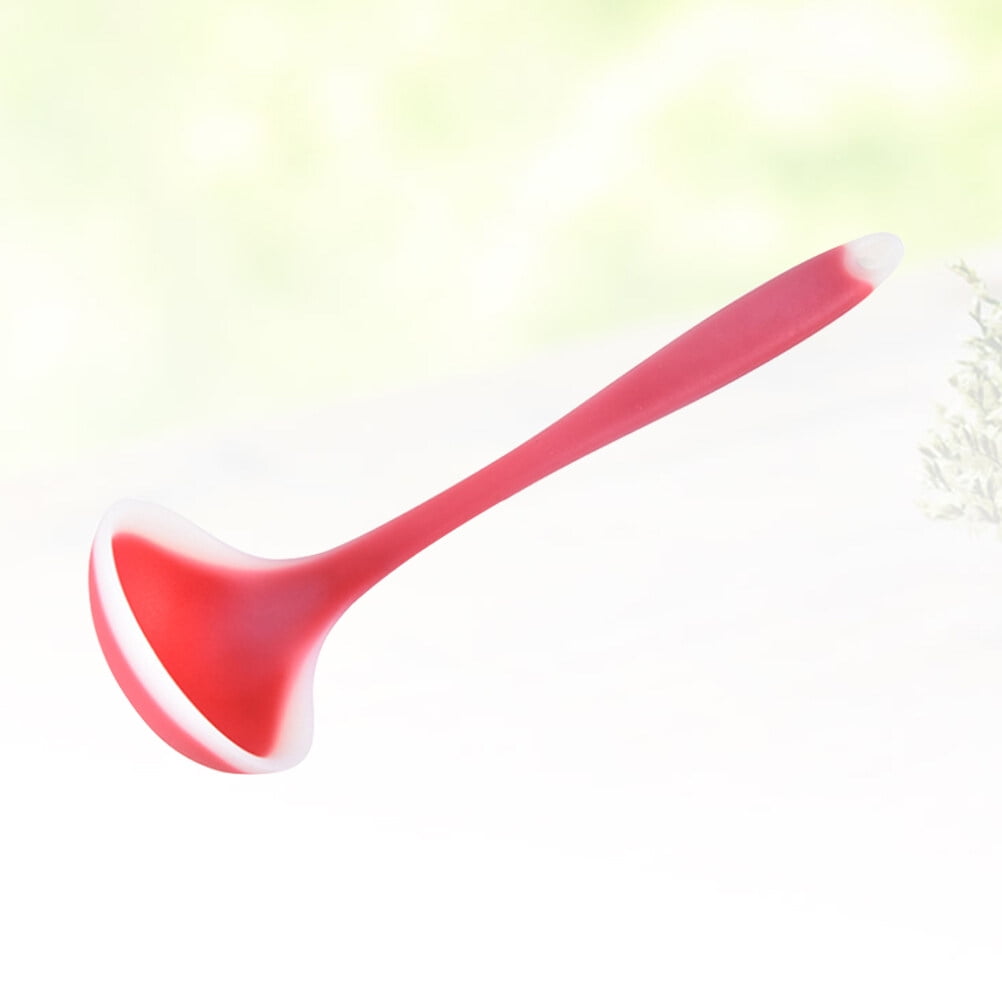 SWETRACE Silicone Soup Ladle Non Stick Kitchen Spoon For And Serving Red V1189-LWWAL-20260327-03873