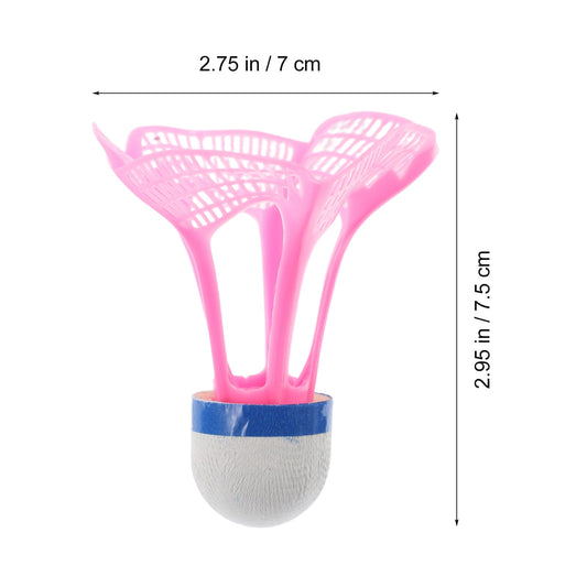 SWETRACE 3pcs Windproof Nylon Badminton Shuttlecocks For Indoor And Outdoor Training, Durable And Precise V1189-LWWAL-20260327-03874