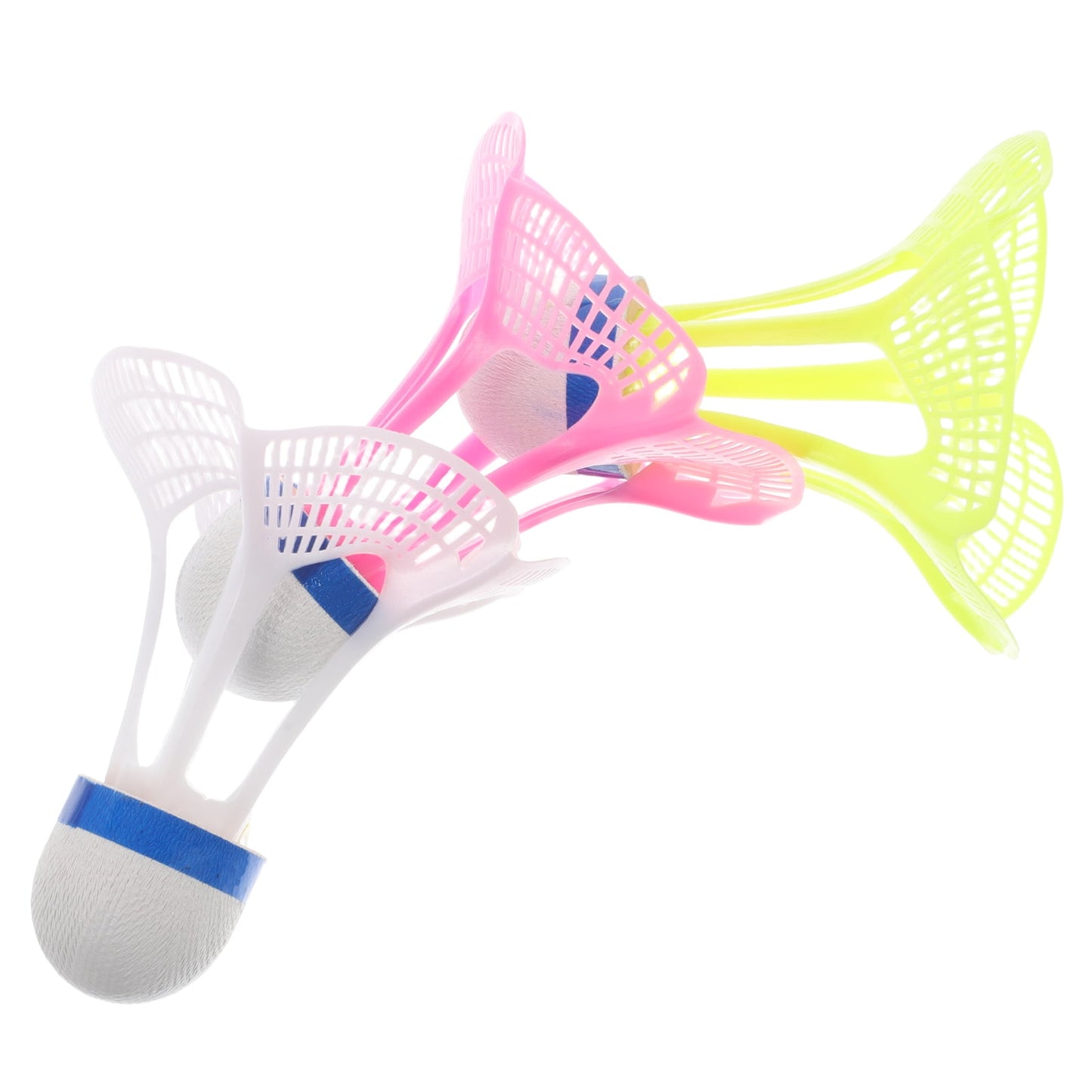 SWETRACE 3pcs Windproof Nylon Badminton Shuttlecocks For Indoor And Outdoor Training, Durable And Precise V1189-LWWAL-20260327-03874