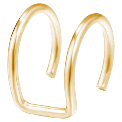 SPRING PARK Men Women Ear Cuff Wrap Earrings, 12 Pieces Gold V1189-LWWAL-20260327-03949