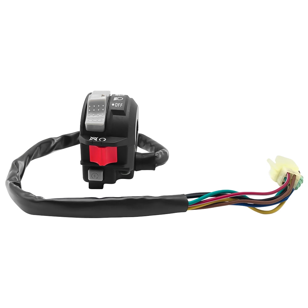 M MATI Start Stop Headlight Switch & Ignition Key Switch for Yamaha Warrior Grizzly Big Bear Wolverine Kodiak V1189-LWWAL-20260327-03956