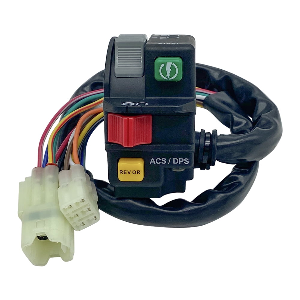 M MATI Left Handlebar Start Stop Switch Headlight for Can-Am Outlander 450 500 650 800R Renegade 800R 1000 XXC V1189-LWWAL-20260327-03964