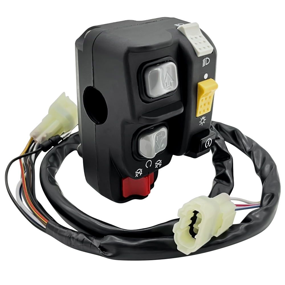 MATI Left Handlebar Switch Start Stop Headlight for Honda TRX450ES Foreman 1998-2001 TRX450FE 2002-2004 V1189-LWWAL-20260327-03967